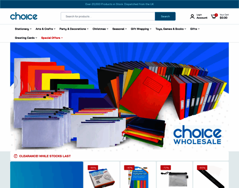 Choicewholesale.co.uk thumbnail Choicewholesale.co.uk thumbnail
