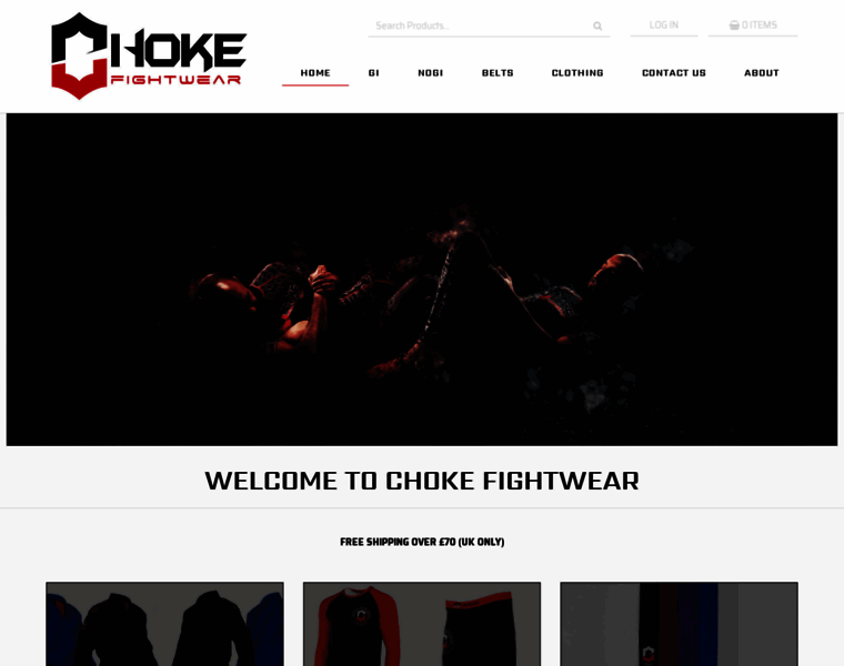 Chokefightwear.co.uk thumbnail