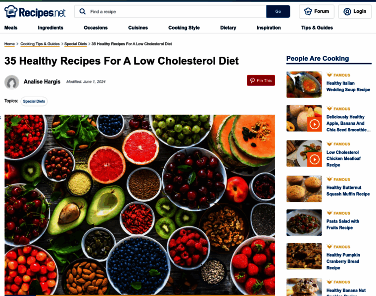 Cholesterol-and-health.com thumbnail