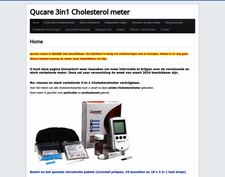 Cholesterol-check.nl thumbnail