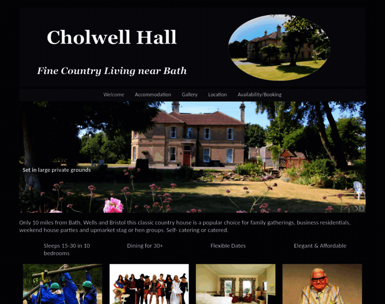 Cholwellhall.co.uk thumbnail