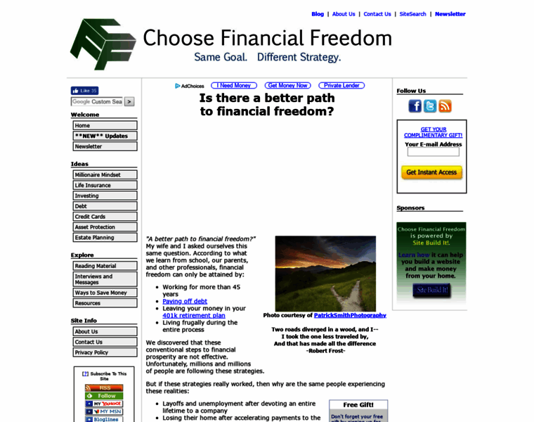 Choose-financial-freedom.com thumbnail