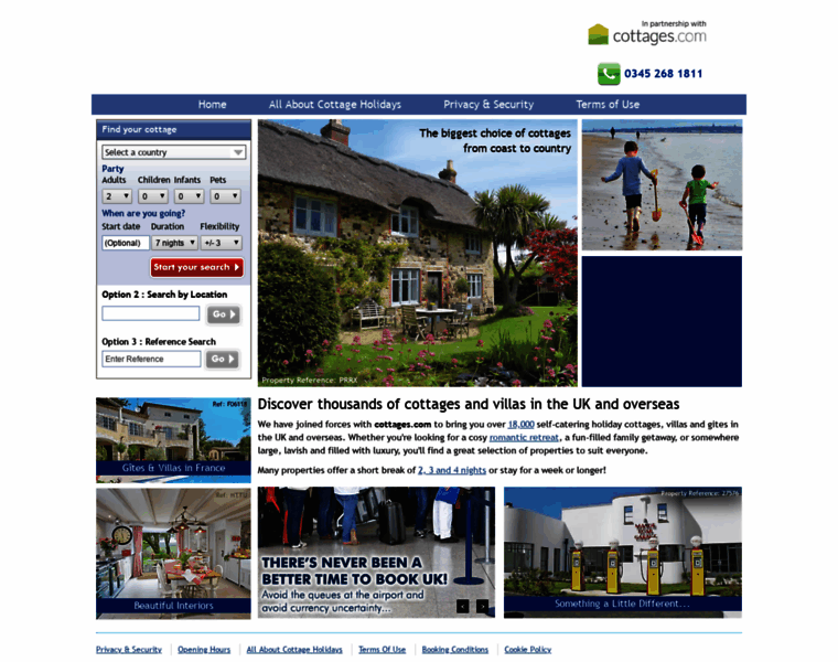 Chooseacottage.co.uk thumbnail