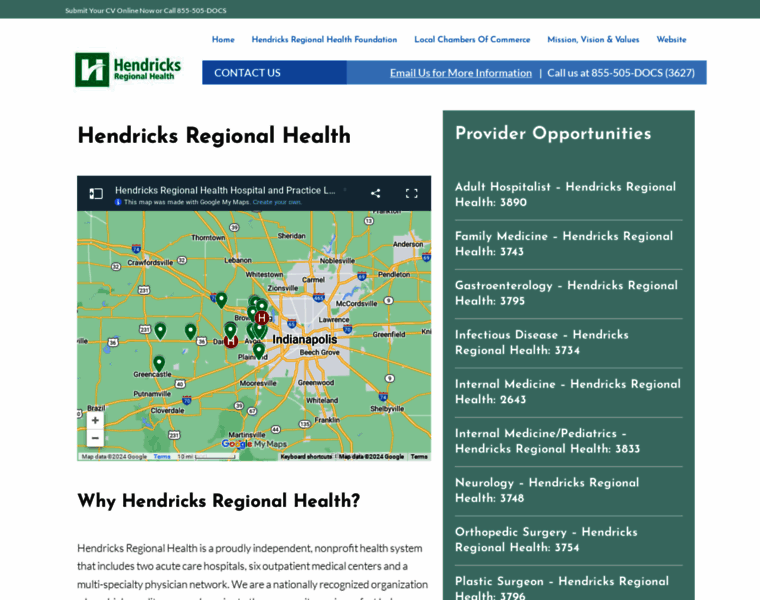 Choosehendricks.org thumbnail
