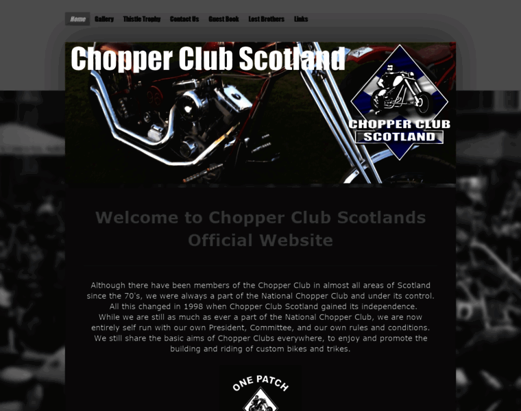 Chopper-club-scotland.co.uk thumbnail
