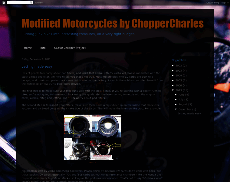 Choppercharles.com thumbnail