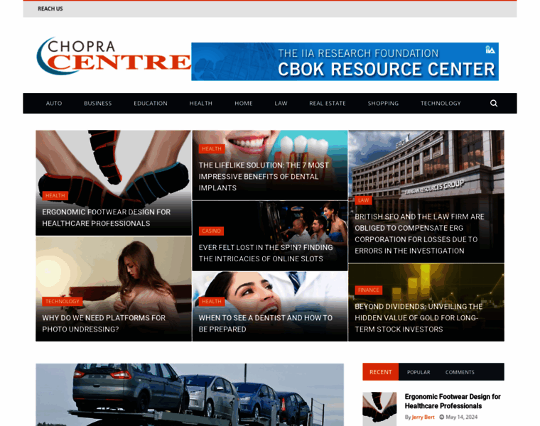 Chopra-center.com thumbnail
