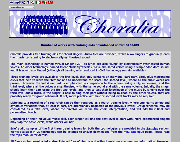 Choralia.net thumbnail