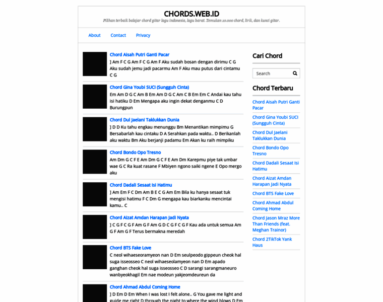 chords.web.id at WI. Chords.web.id