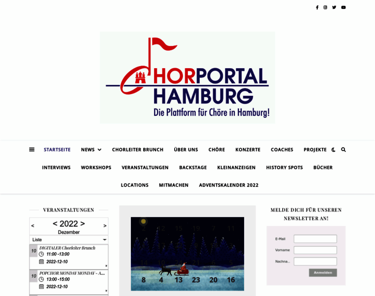 Chorportal-hamburg.de thumbnail