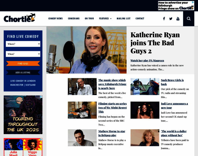 Chortle.co.uk thumbnail Chortle.co.uk thumbnail