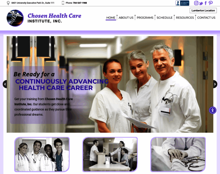 Chosenhealthcareinstitute.com thumbnail