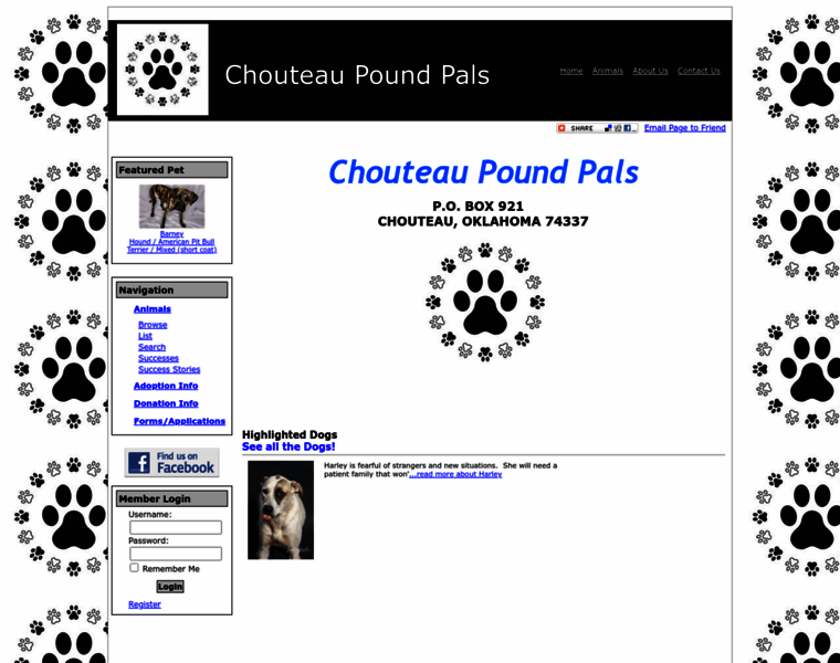 Chouteaupoundpals.com thumbnail