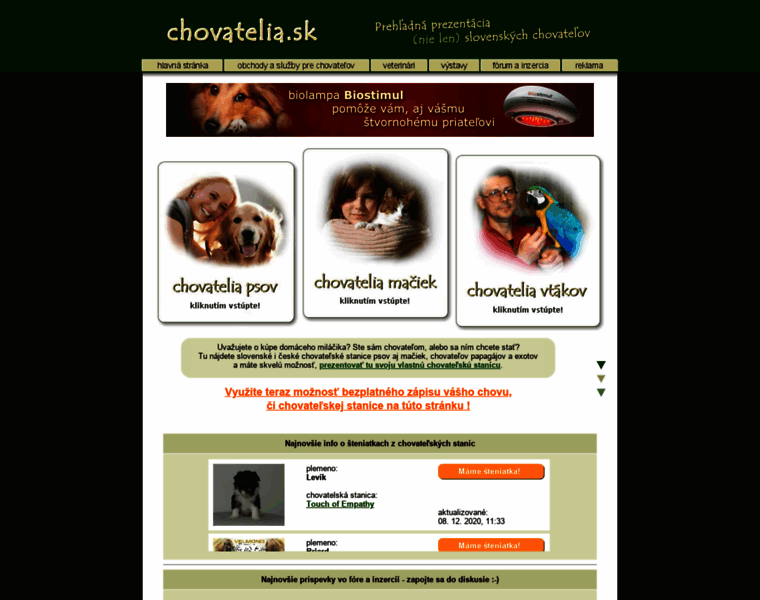 Chovatelia.sk thumbnail