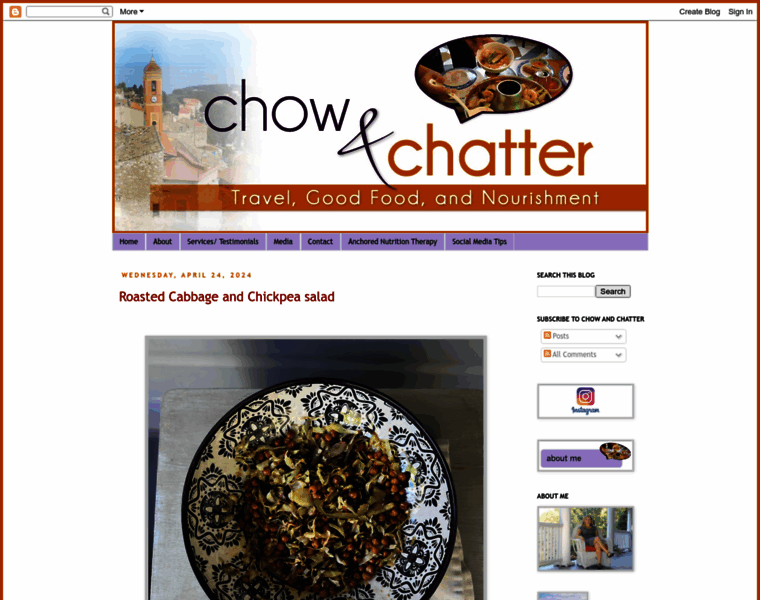 Chowandchatter.com thumbnail