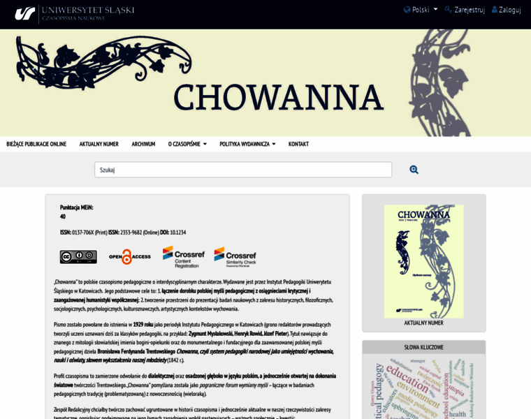 Chowanna.us.edu.pl thumbnail