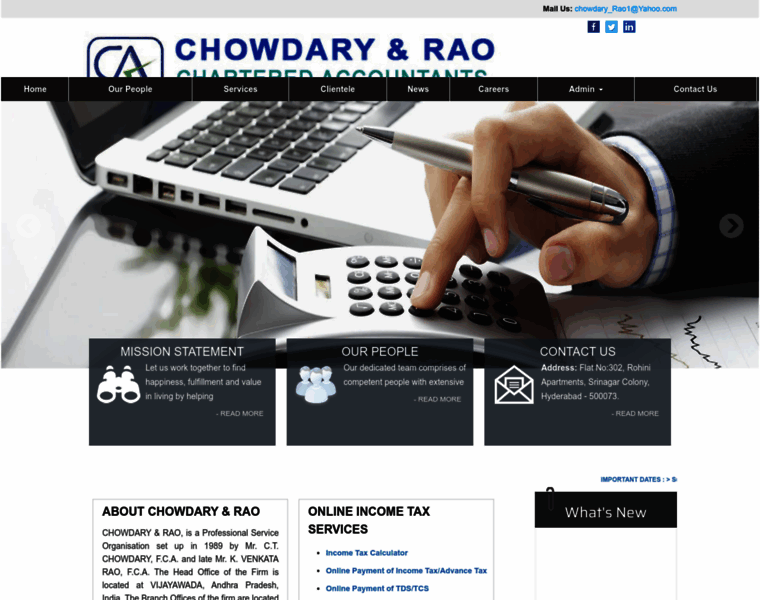 Chowdaryandrao.com thumbnail