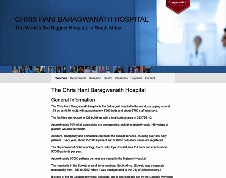 Chrishanibaragwanathhospital.co.za thumbnail