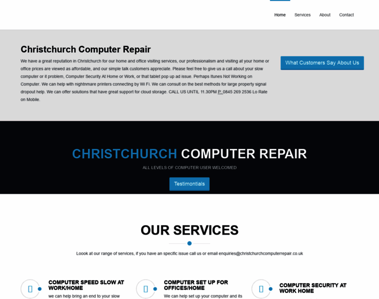 Christchurchcomputerrepair.co.uk thumbnail