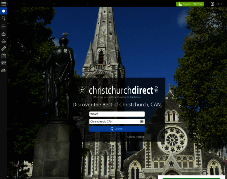 Christchurchdirect.info thumbnail
