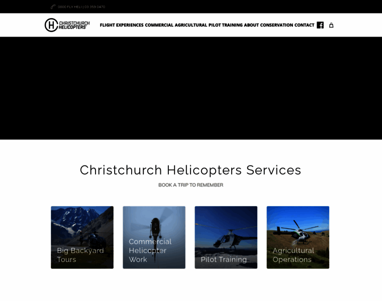 Christchurchhelicopters.co.nz thumbnail