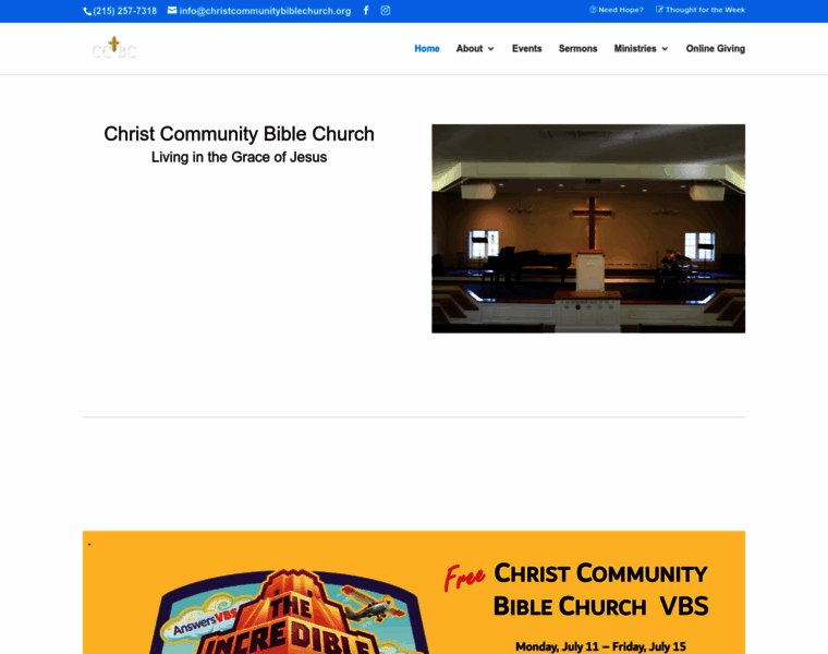 Christcommunitybiblechurch.org thumbnail