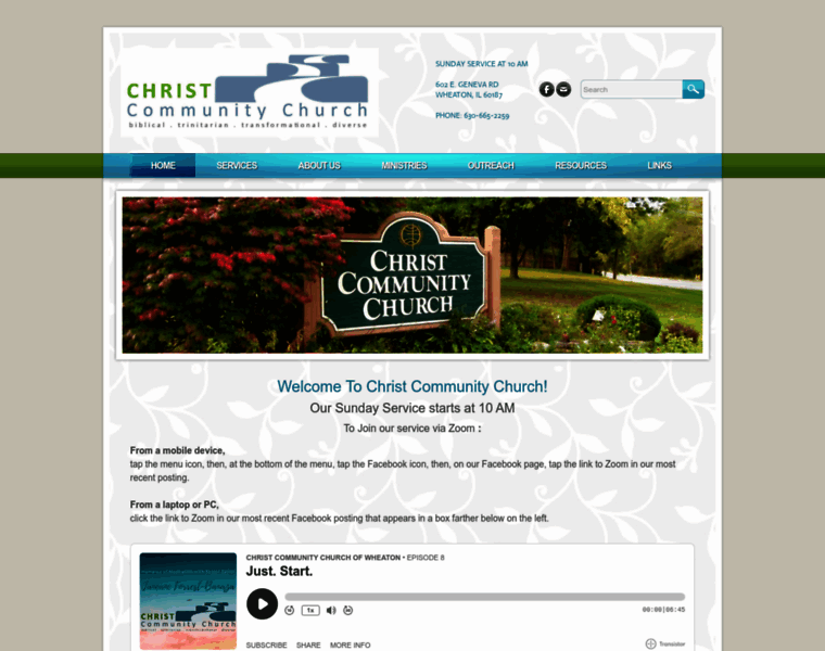 Christcomyounity.com thumbnail