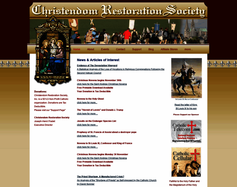 Christendomrestoration.org thumbnail