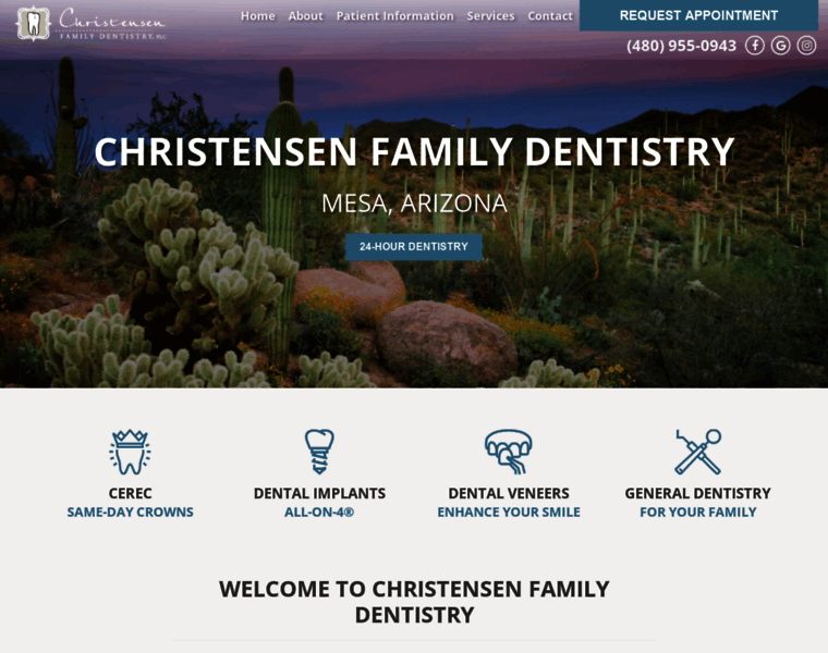 Christensenfamilydentistry.com thumbnail