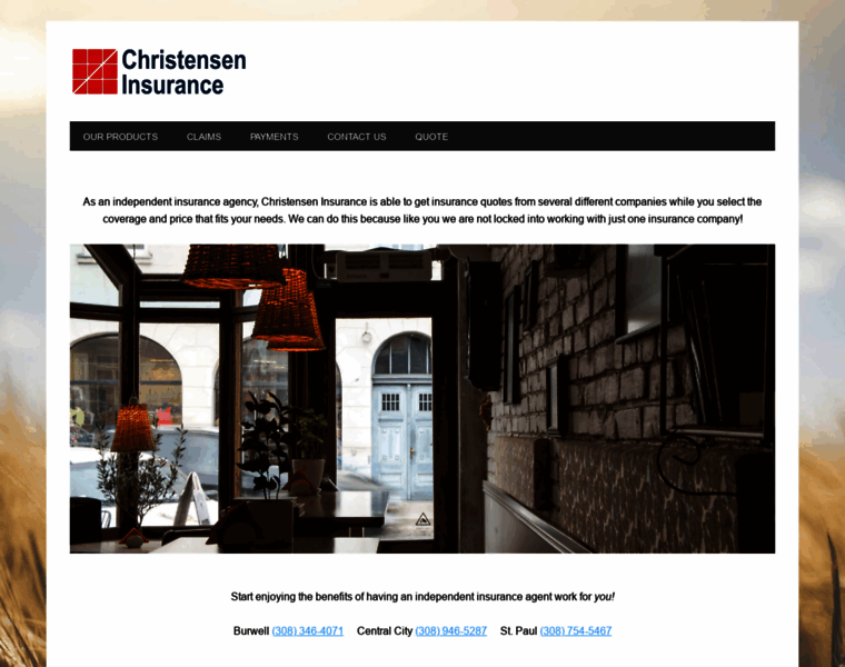 Christenseninsurance.com thumbnail