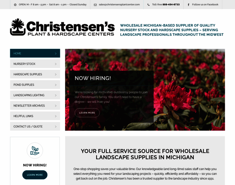 Christensensplantcenter.com thumbnail