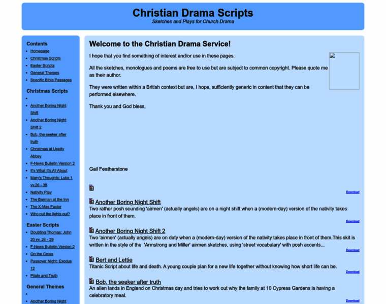 Christian-drama.org thumbnail