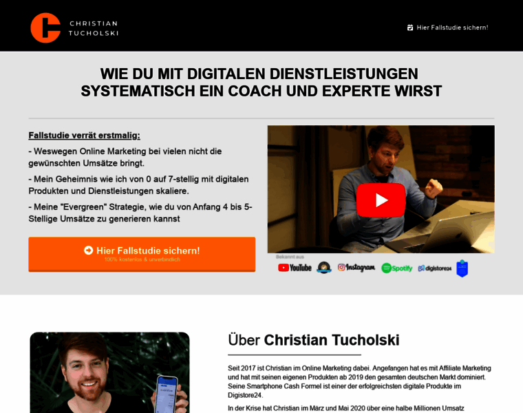 Christian-tucholski.de thumbnail