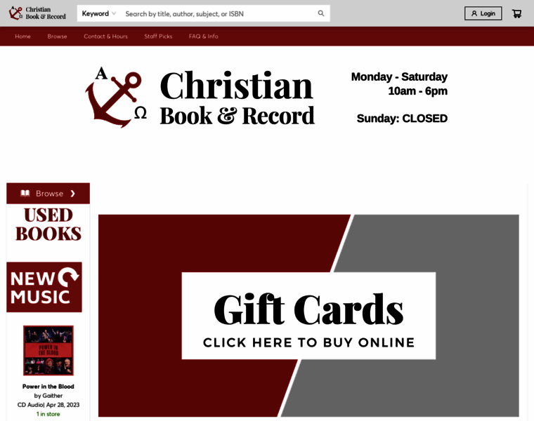 Christianbookandrecord.ca thumbnail