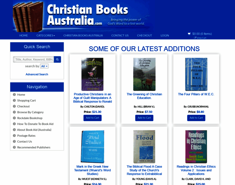 Christianbooksaustralia.com thumbnail