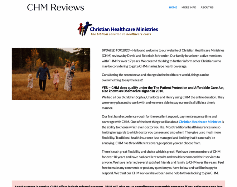 Christianhealthcareministries-review.com thumbnail