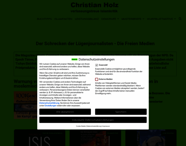 Christianholz.org thumbnail