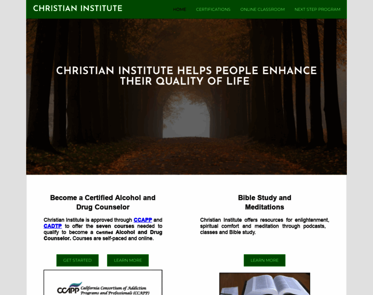 Christianinstitute.org thumbnail
