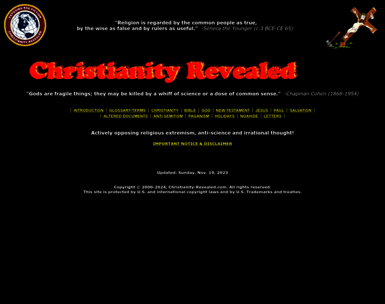 Christianity-revealed.com thumbnail