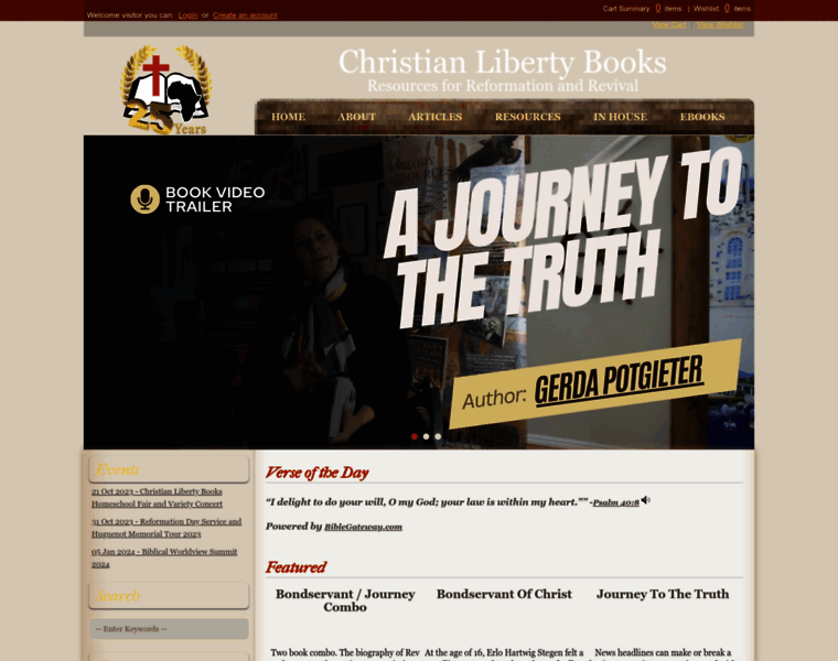 Christianlibertybooks.co.za thumbnail