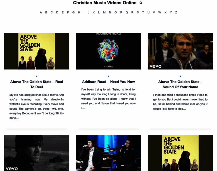 Christianmusicvideosonline.com thumbnail