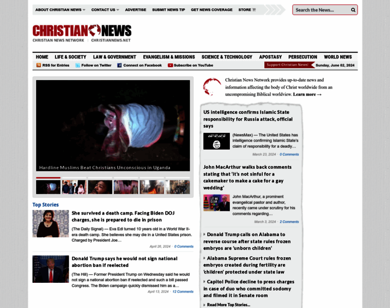 Christiannews.net thumbnail