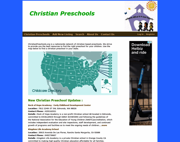 Christianpreschools.org thumbnail