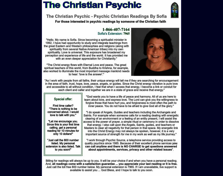Christianpsychic.net thumbnail