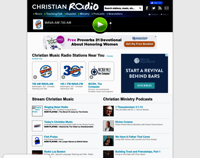 Christianradio.com thumbnail