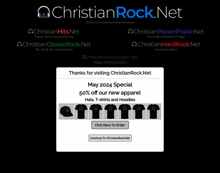 Christianrock.net thumbnail