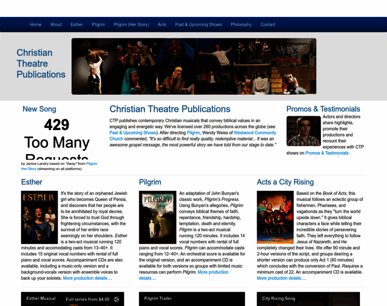 Christiantheatre.org thumbnail