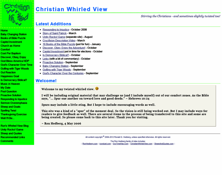 Christianwhirledview.com thumbnail
