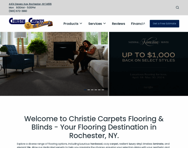 Christiecarpets.com thumbnail