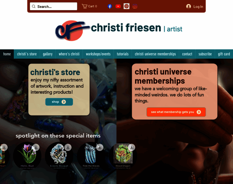 Christifriesen.com thumbnail